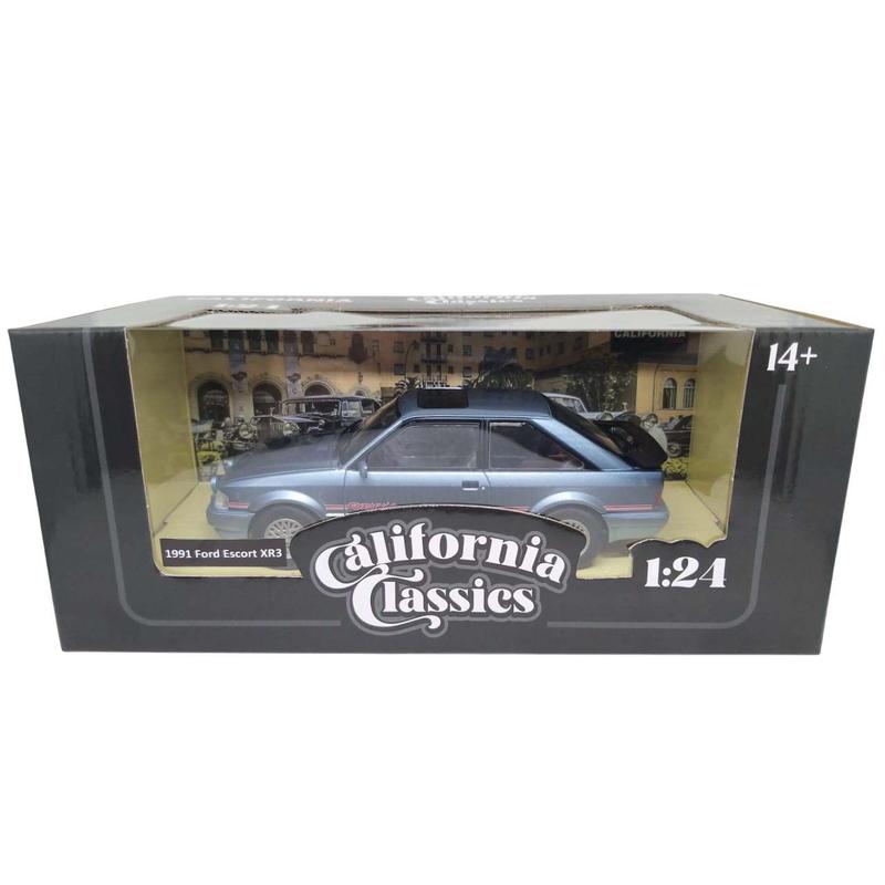 Miniatura 1991 Ford Escort XR3 California Classics 1/24 Azul